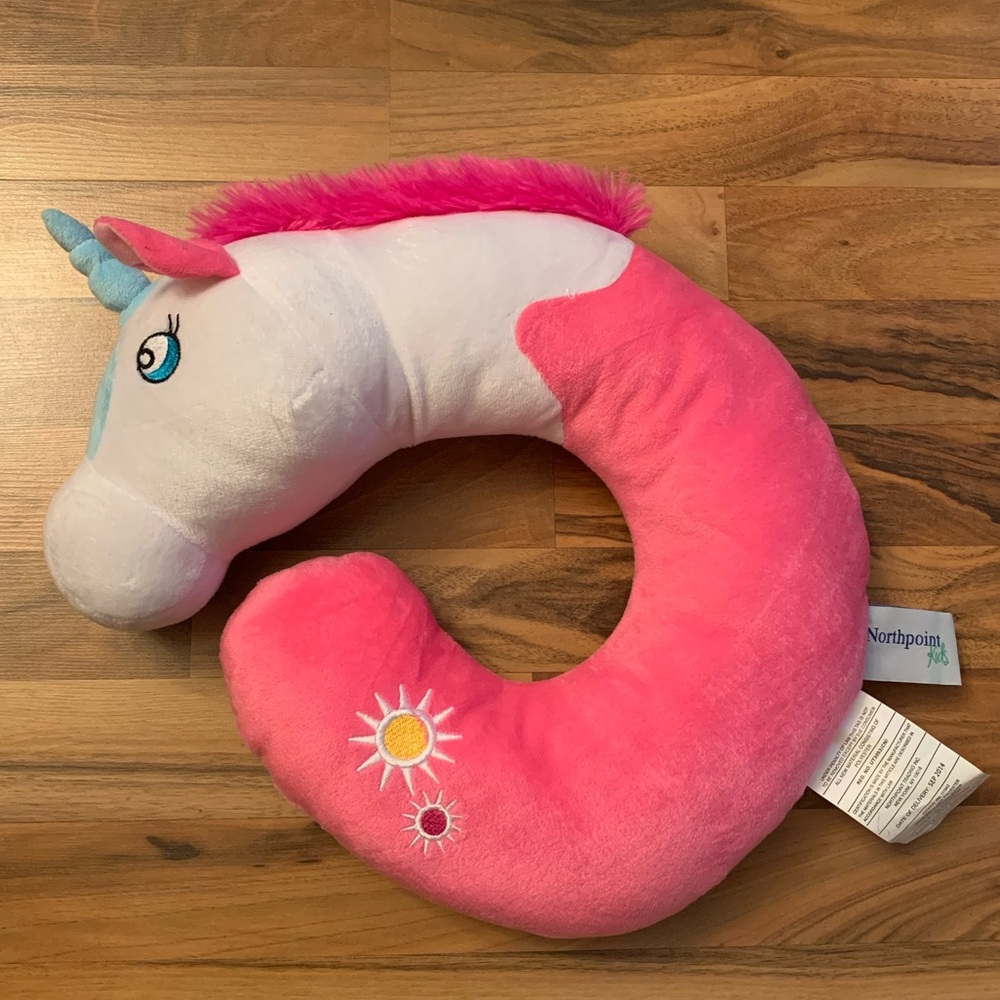 NWOT Unicorn Neck Pillow